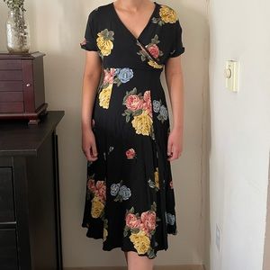 Vintage Karin stevens dress with tie
